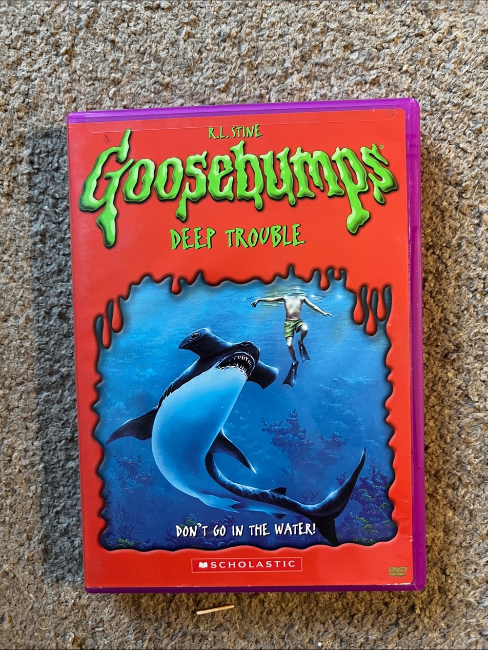 Goosebumps Deep Trouble DVD - (Scholastic)